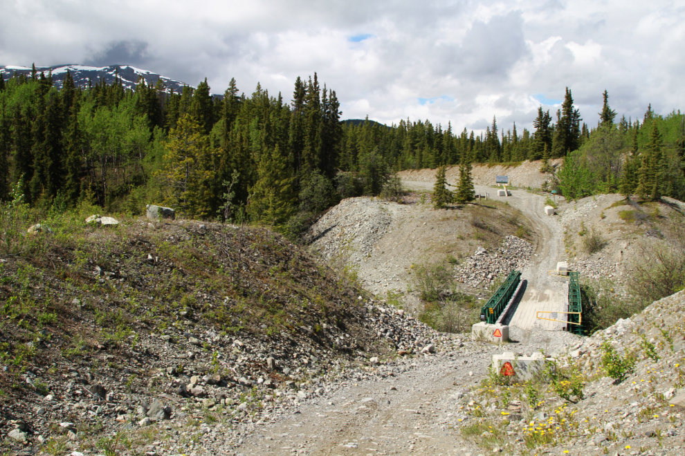 Crossing Wolf Creek on The Great Trail, Whitehorse