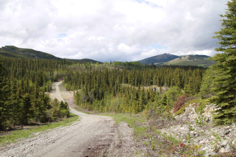 Riding the e-bike up to snow on the Coal Lake trail – The ExploreNorth Blog