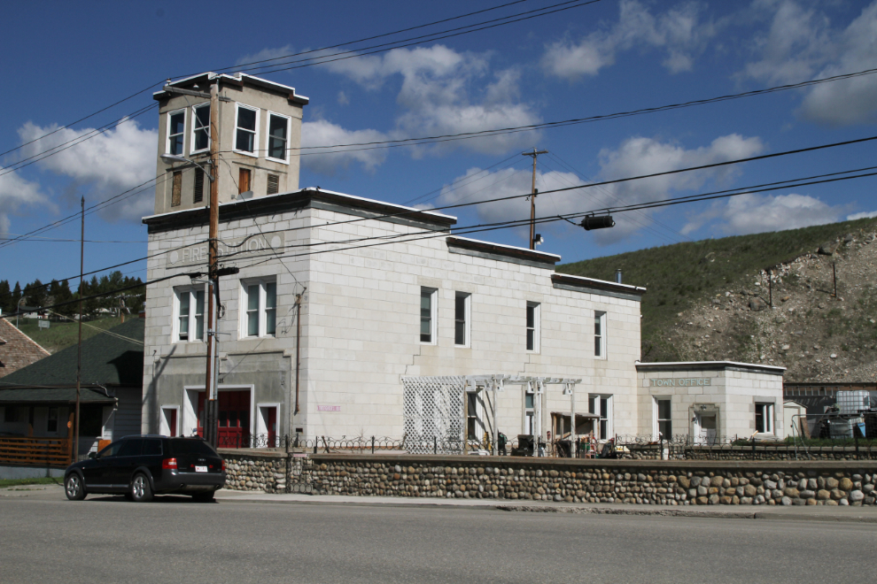 1905 fire station in Coleman, Alberta