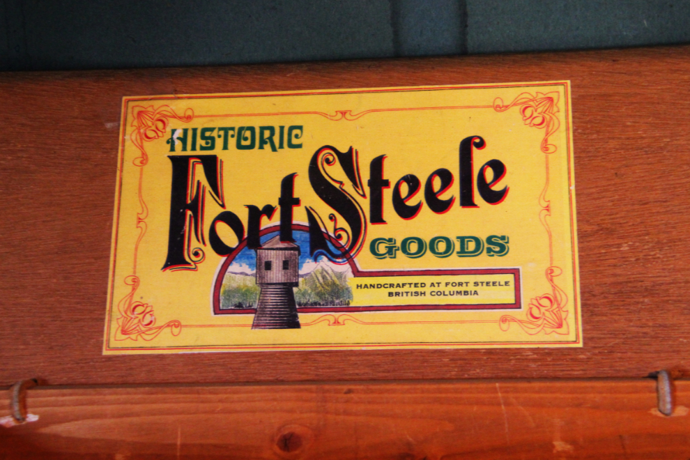 Made at Fort Steele Heritage Town, BC