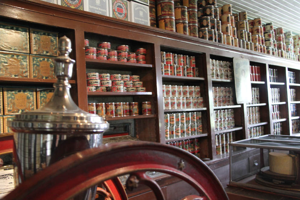 The Carlin & Durick General Store in Fort Steele Heritage Town, BC