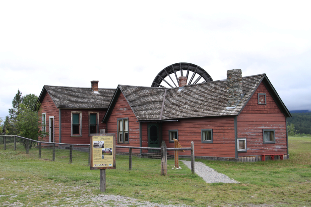 McVittie House and land surveying office at Fort Steele Heritage Town, BC