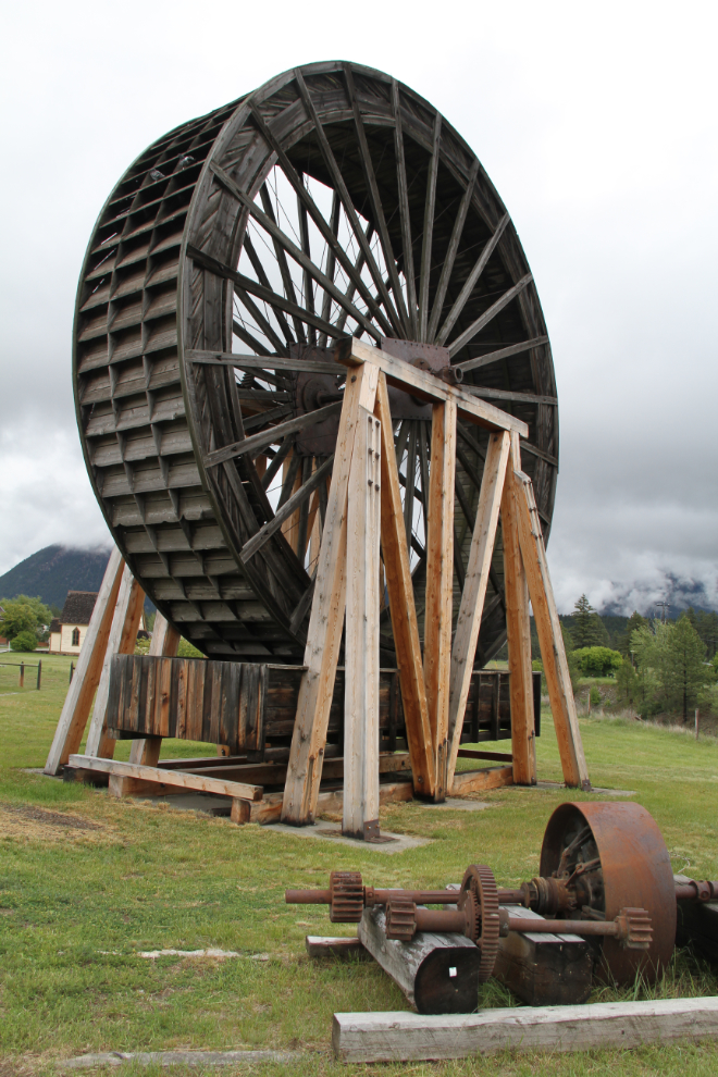 Perry Creek water wheel at Fort Steele Heritage Town, BC