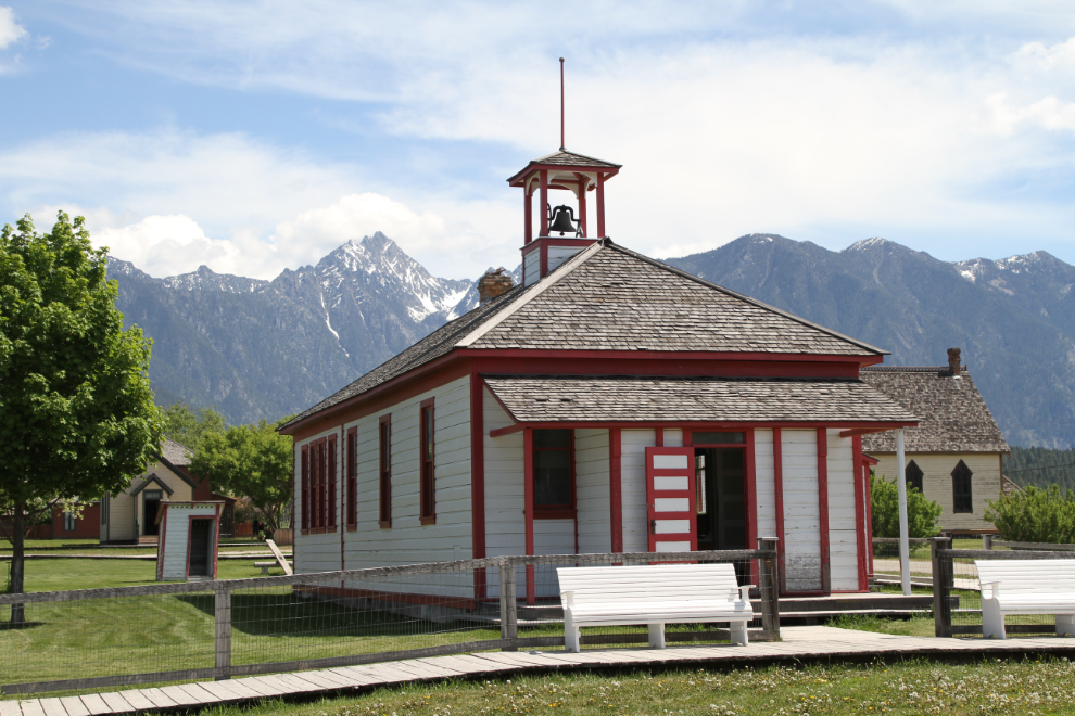 School at Fort Steele Heritage Town, BC