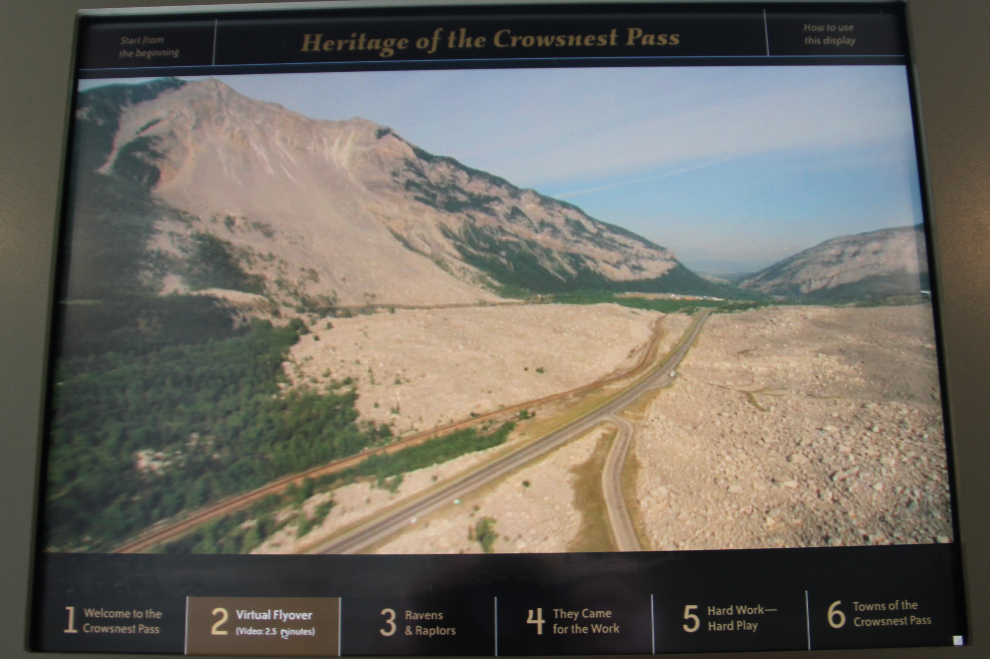 Frank Slide Interpretive Centre, Alberta