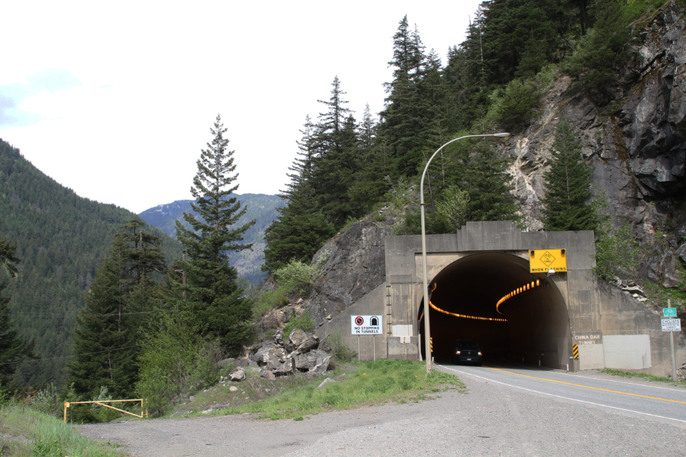 China Bar Tunnel, Fraser Canyon