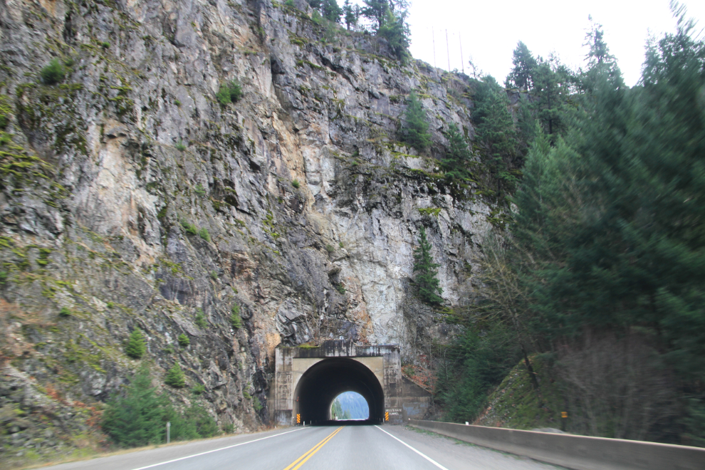 Hells Gate highway tunnel, Fraser Canyon, BC