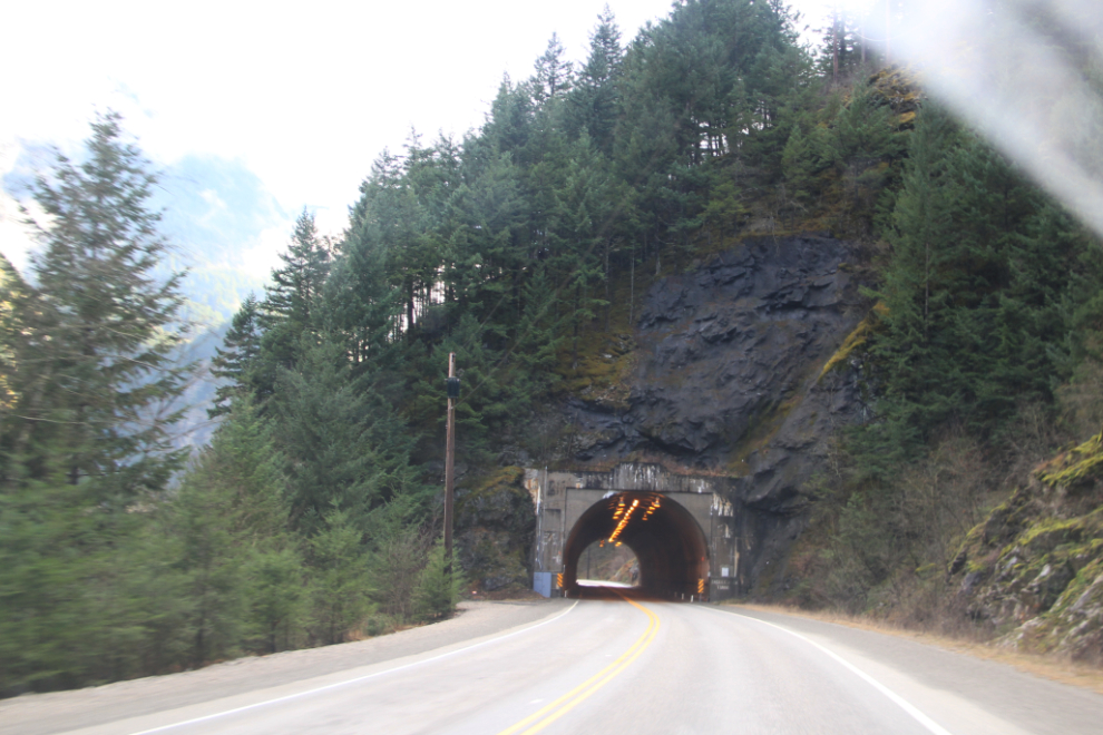 Saddle Rock highway tunnel, Fraser Canyon, BC