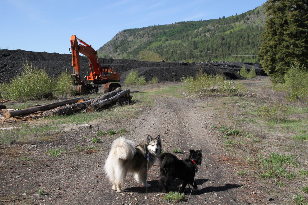 Lotzkar Memorial Park - smelter park in Greenwood, BC