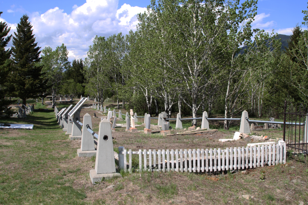 Mass grave in the Hillcrest Cemetery, Alberta