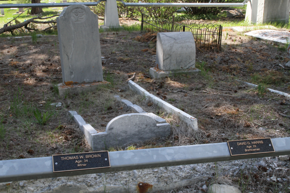 Mass grave in the Hillcrest Cemetery, Alberta