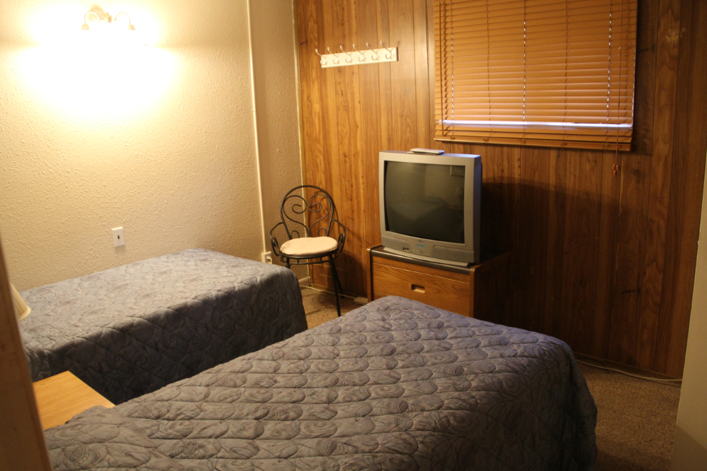 Room at the Sportsman's Inn, Hudson's Hope, BC