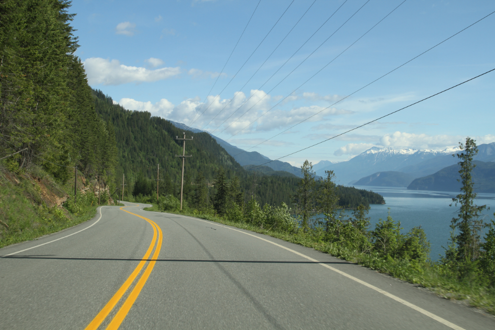 Highway 31 south of Kaslo, BC