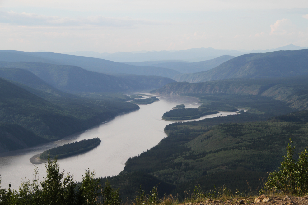The Yukon River from the Midnight Dome