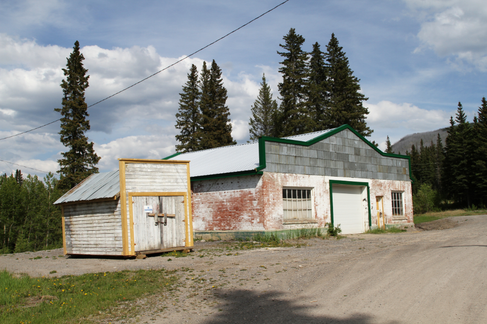 Shanks Garage at Nordegg, Alberta