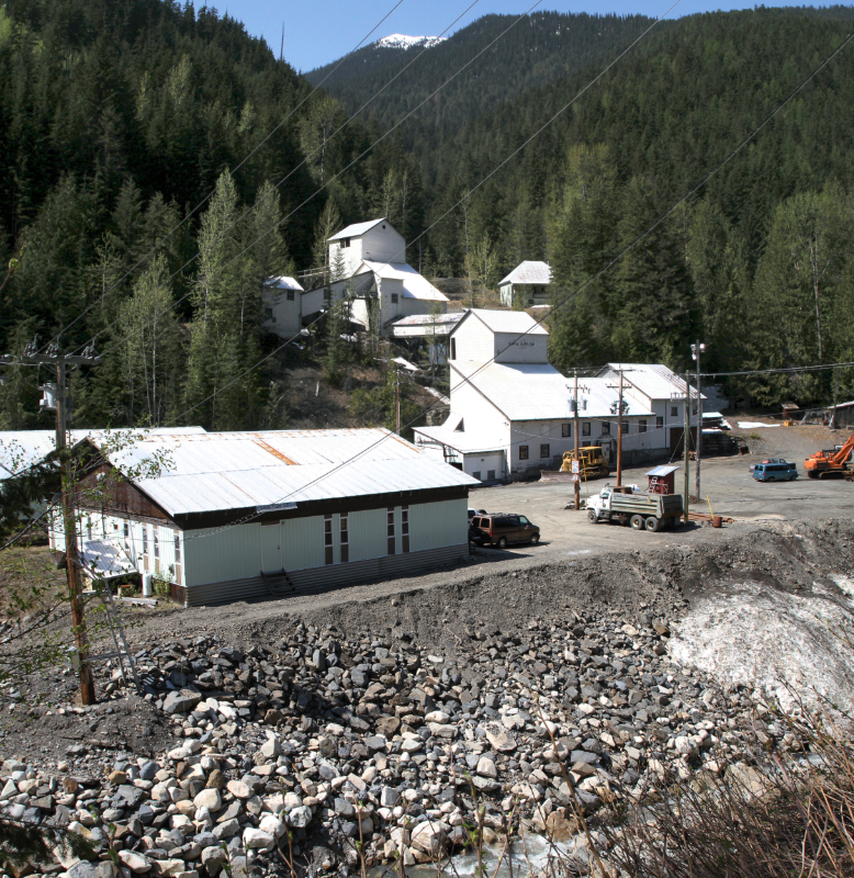Klondike Silver Mine at Sandon, BC