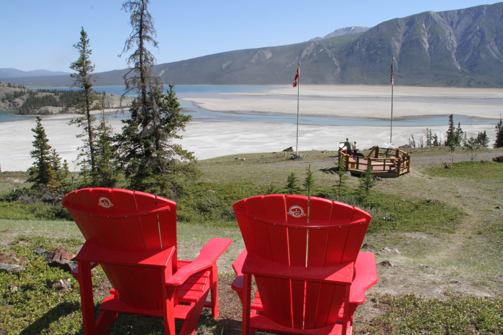 Red Chairs above the Soldier's Summit Trail, Yukon