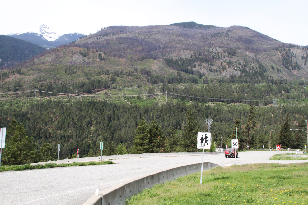 The south access to Lytton, BC