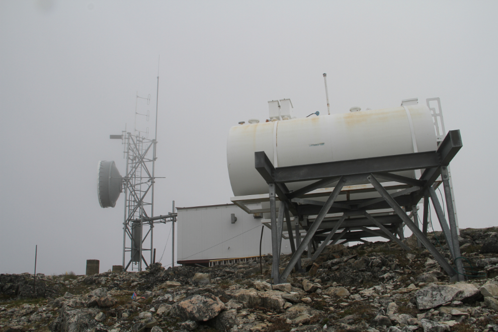 The Tina Creek communications tower