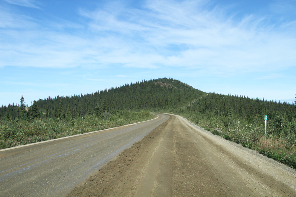 Km 30 on the Top of the World Highway, Yukon