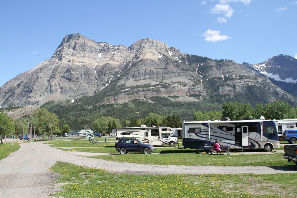 Townsite Campground in Waterton Lakes National Park, Alberta