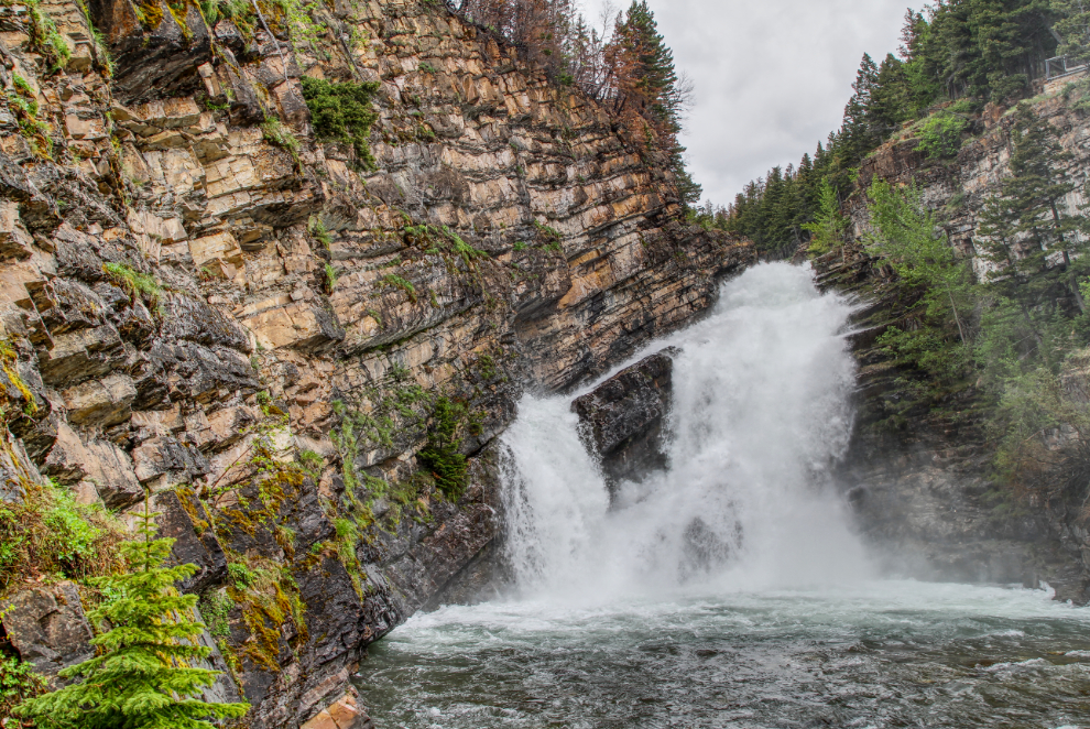 Cameron Falls, Waterton Lakes National Park, Alberta