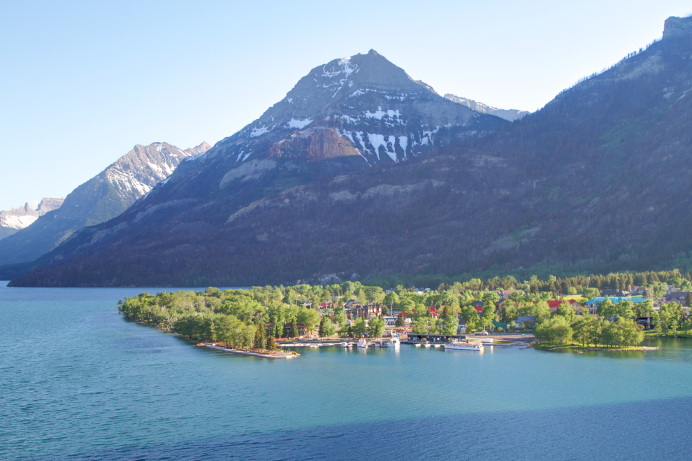 View from the Prince of Wales Hotel, Waterton Lakes National Park, Alberta