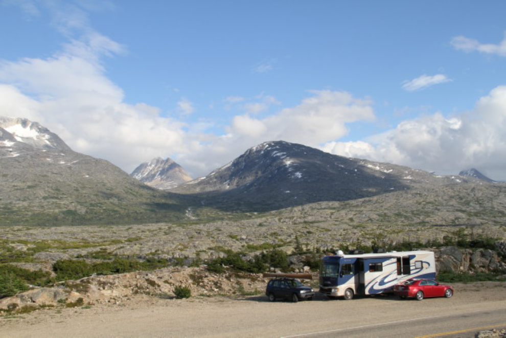 RV in the White Pass