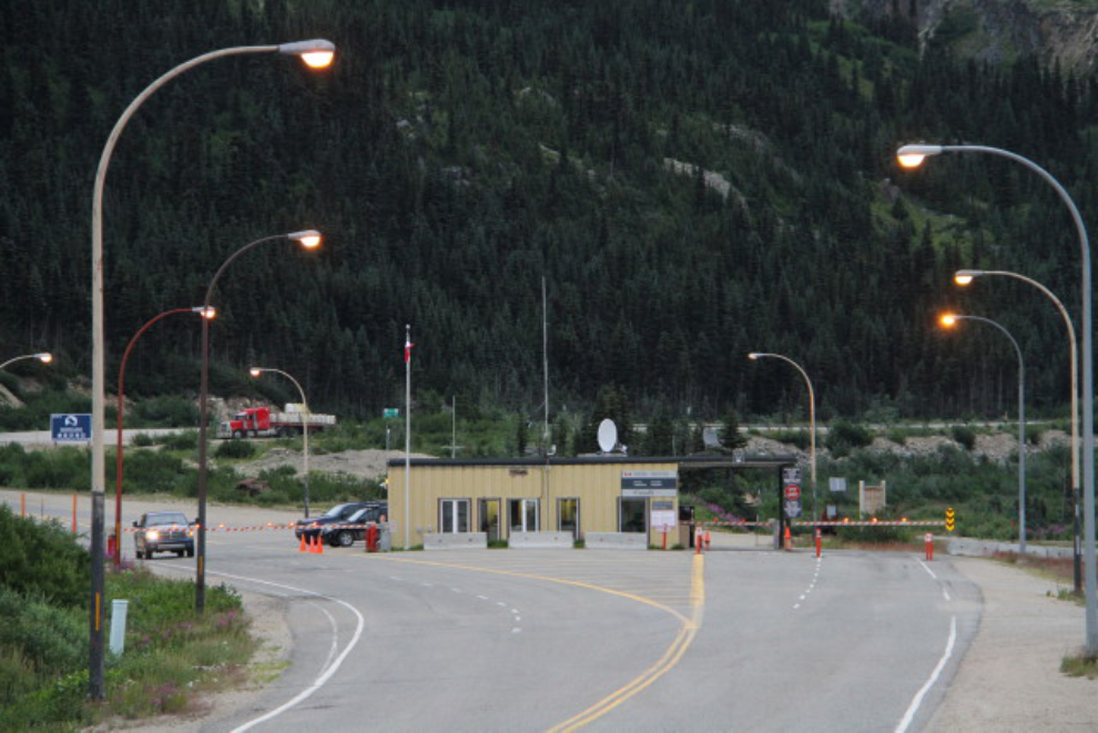 Fraser, BC - border closed.