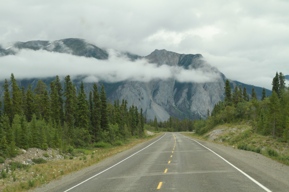 Lime Mountain from about Km 97 of the South Klondike Highway, Yukon