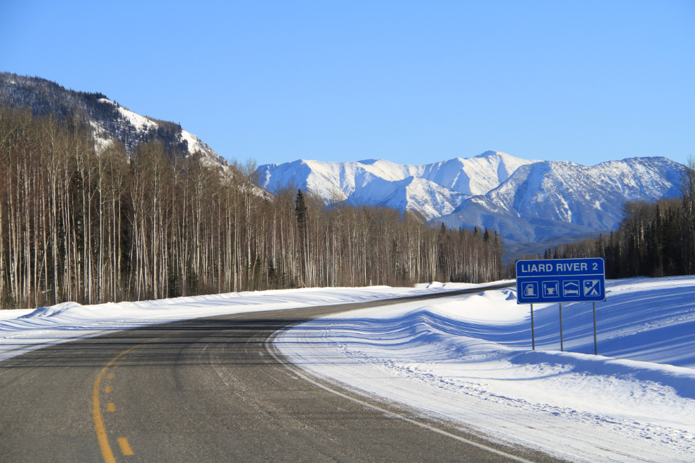 Alaska Highway Km 766.7