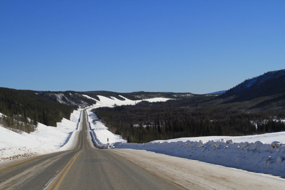 The Alaska Highway at Km 855
