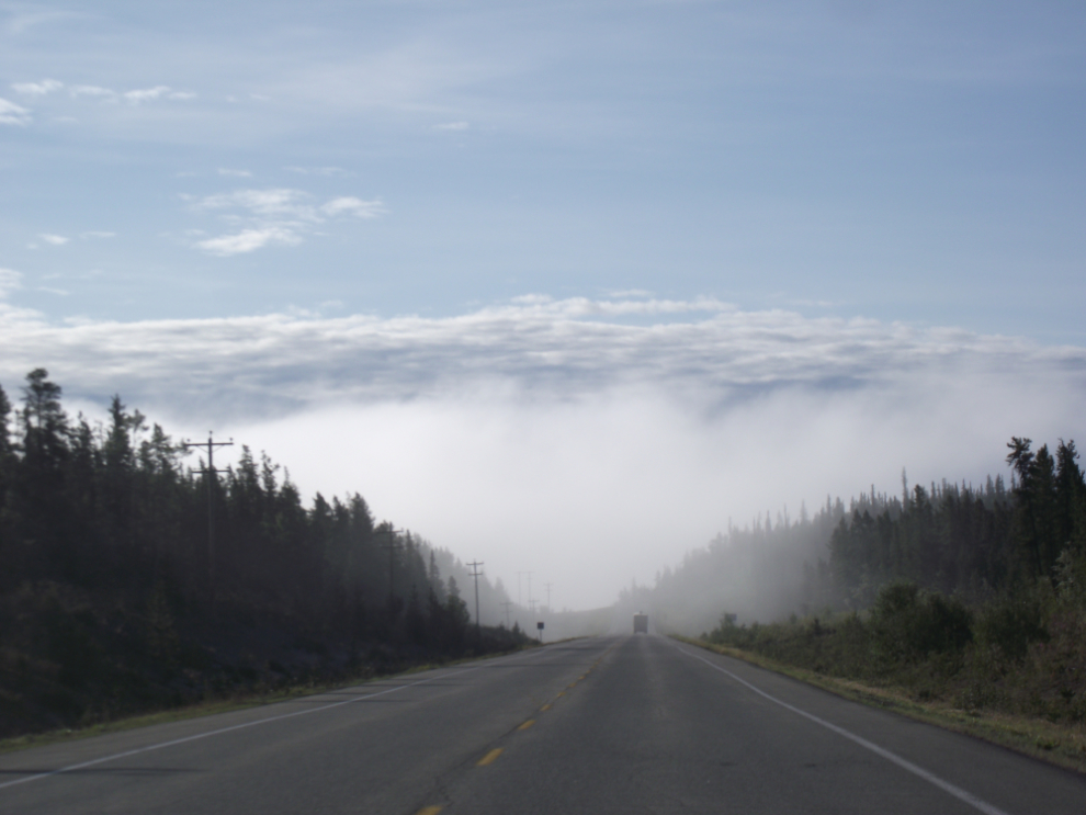 Fog on the Alaska Highway