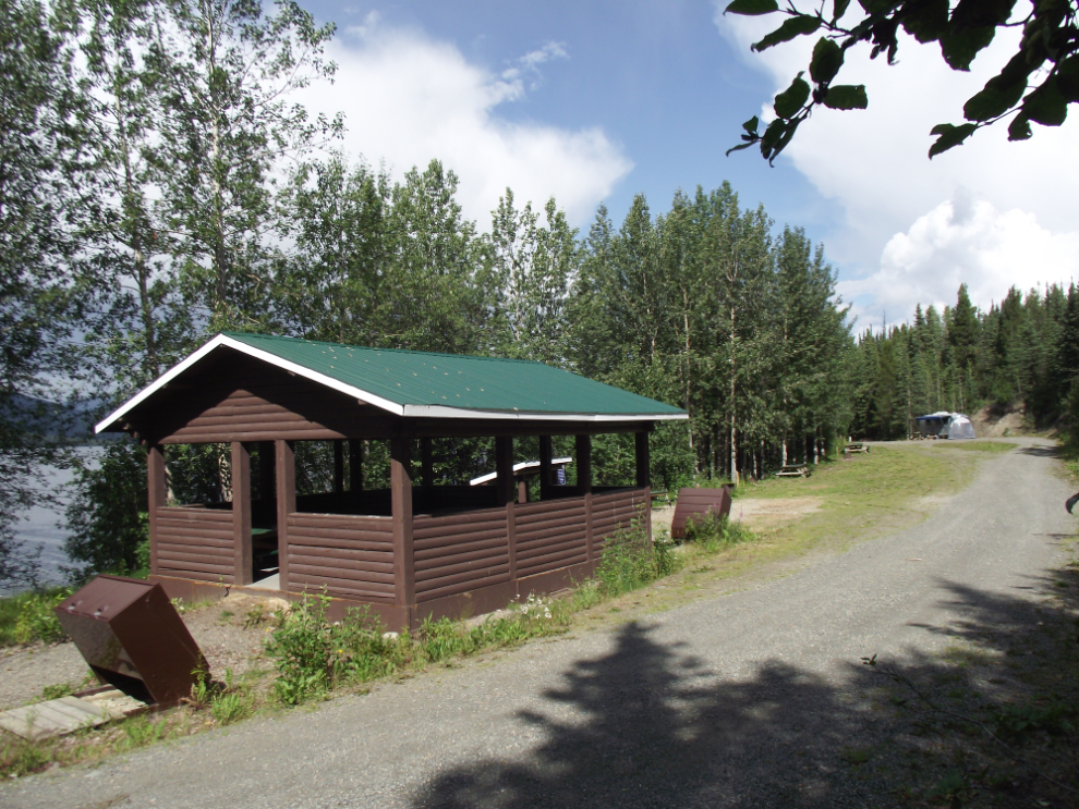 Quiet Lake campground, South Canol Road, Yukon