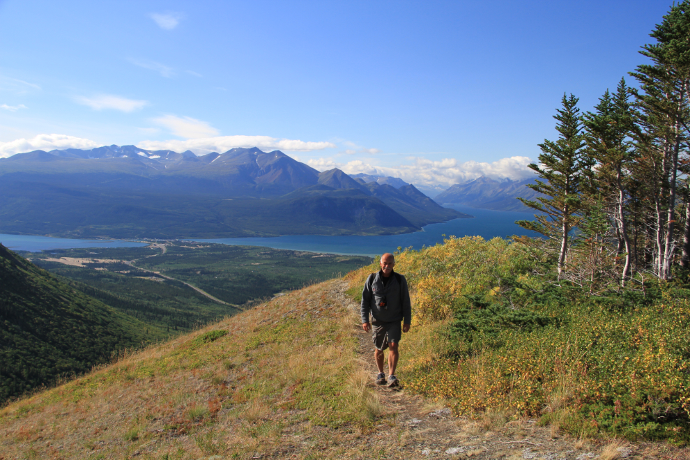 Caribou Mountain trail, Yukon