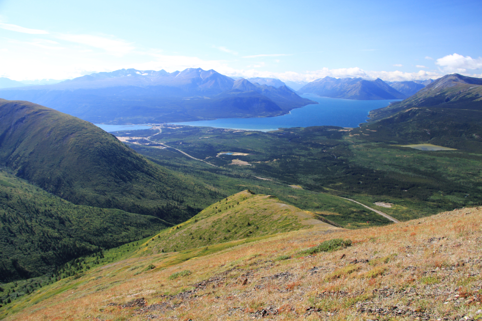 Caribou Mountain trail, Yukon