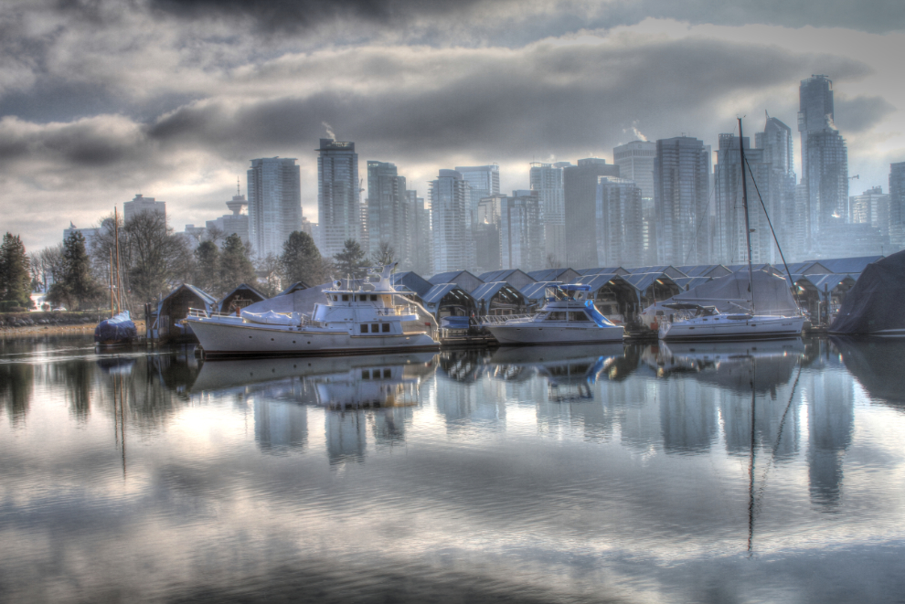 Coal Harbour, Vancouver, in HDRI