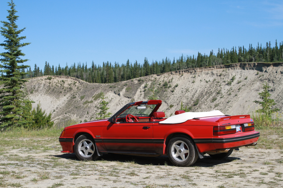 1983 Mustang convertible.