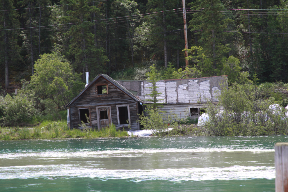 Historic home at Carcross threatened by high water