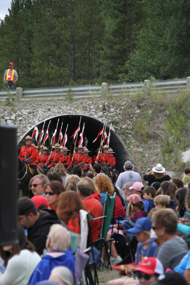 RCMP Musical Ride in Whitehorse, Yukon