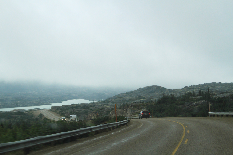 Low clouds on the South Klondike Highway
