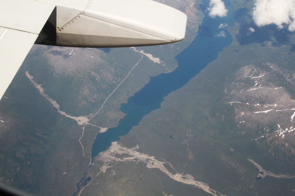 Surprise Lake gold mining area east of Atlin