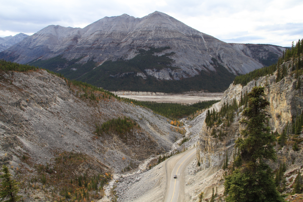 View from The Cut Trail, Alaska Highway