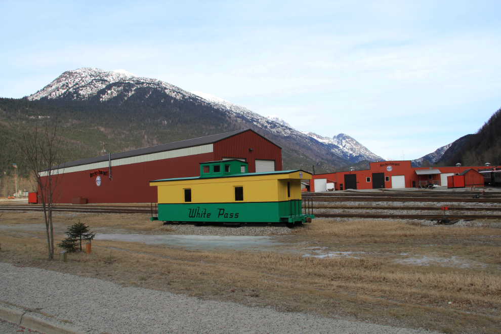 The White Pass & Yukon Route Shops at Skagway, Alaska
