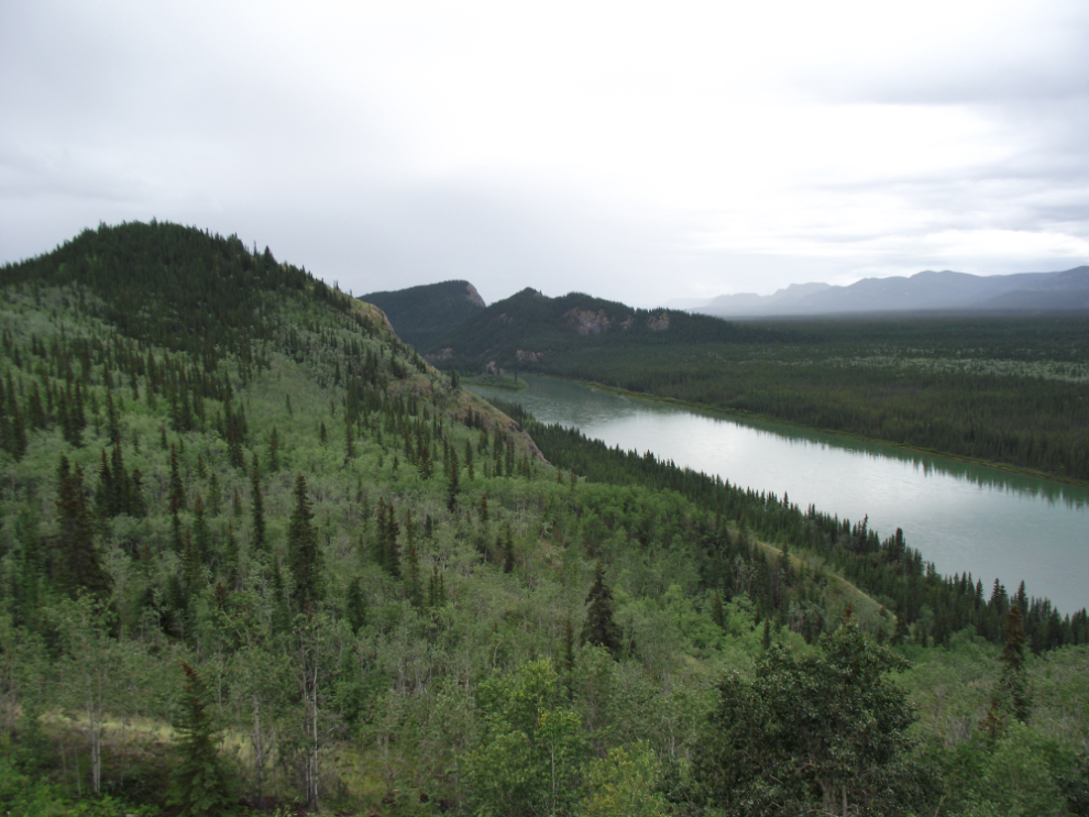 The Yukon River at Eagle Rock