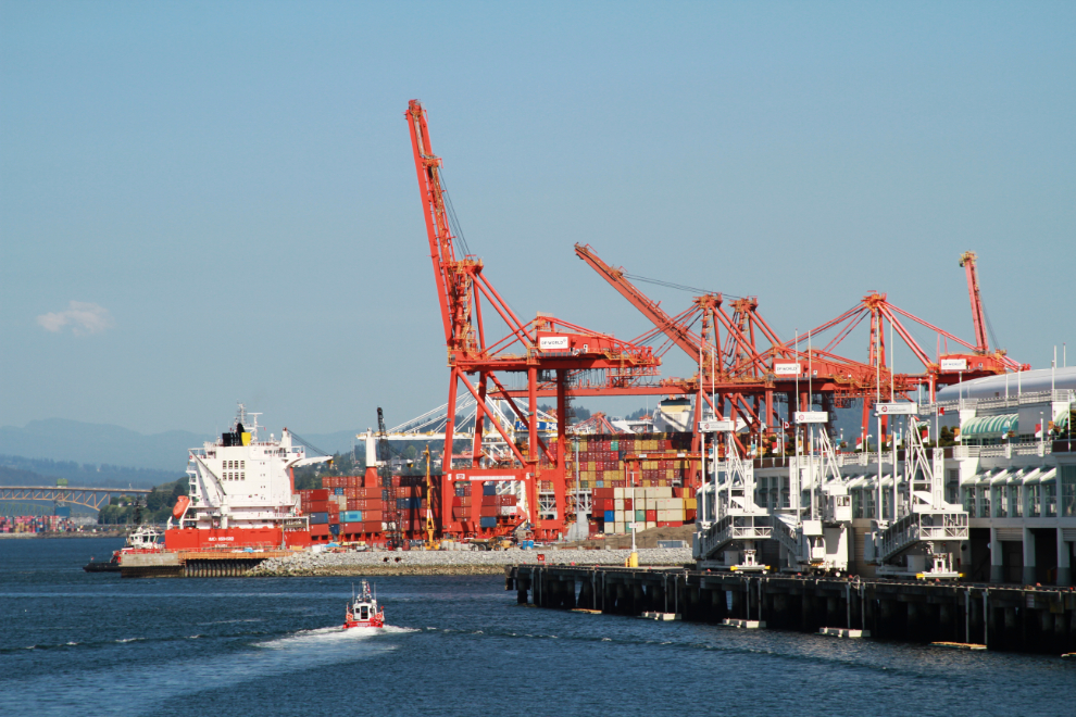 Vancouver's main container port, Centerm