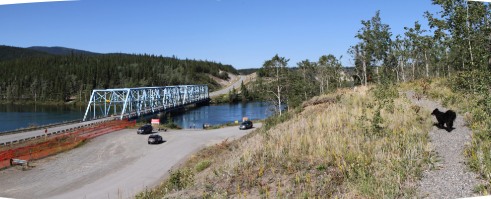 The high view at the Yukon River rest area