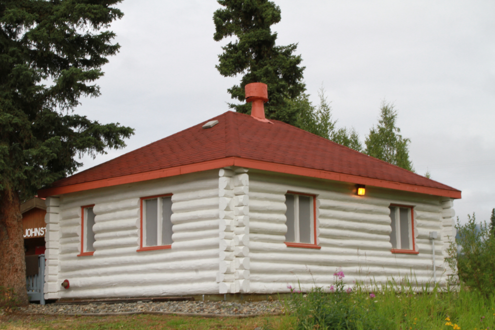 The 1940s Teslin Radio Range building (aeradio station) at the George Johnston Museum in Teslin, Yukon
