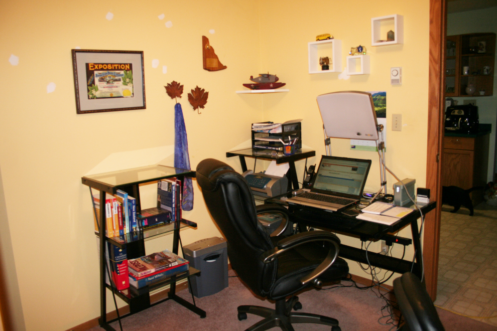 My home office, 2008