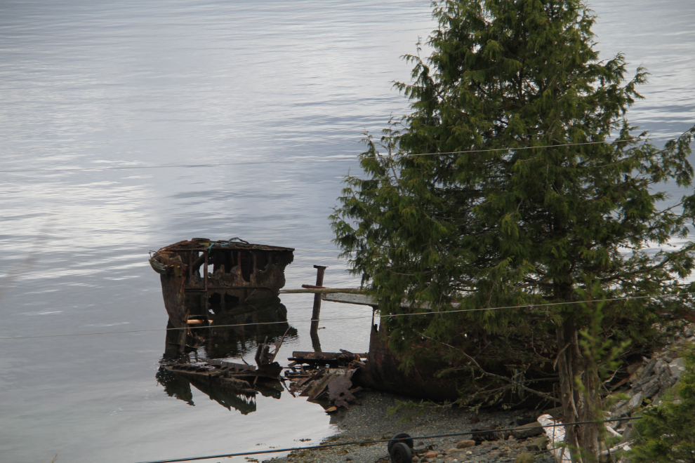 Shipwreck at Alert Bay, BC